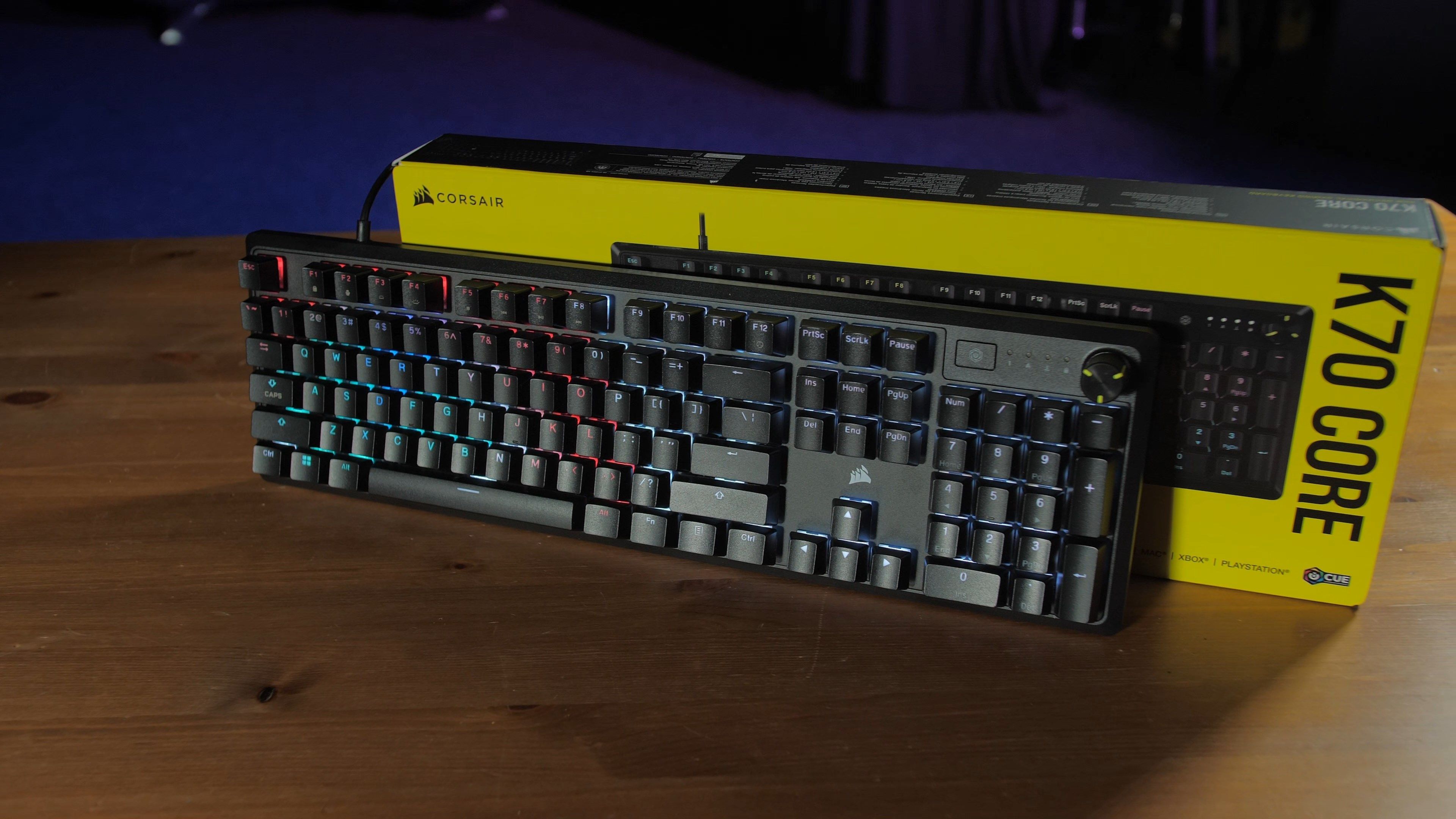 Definitivní klávesnice pro náročné hráče. To je Corsair K70 Core