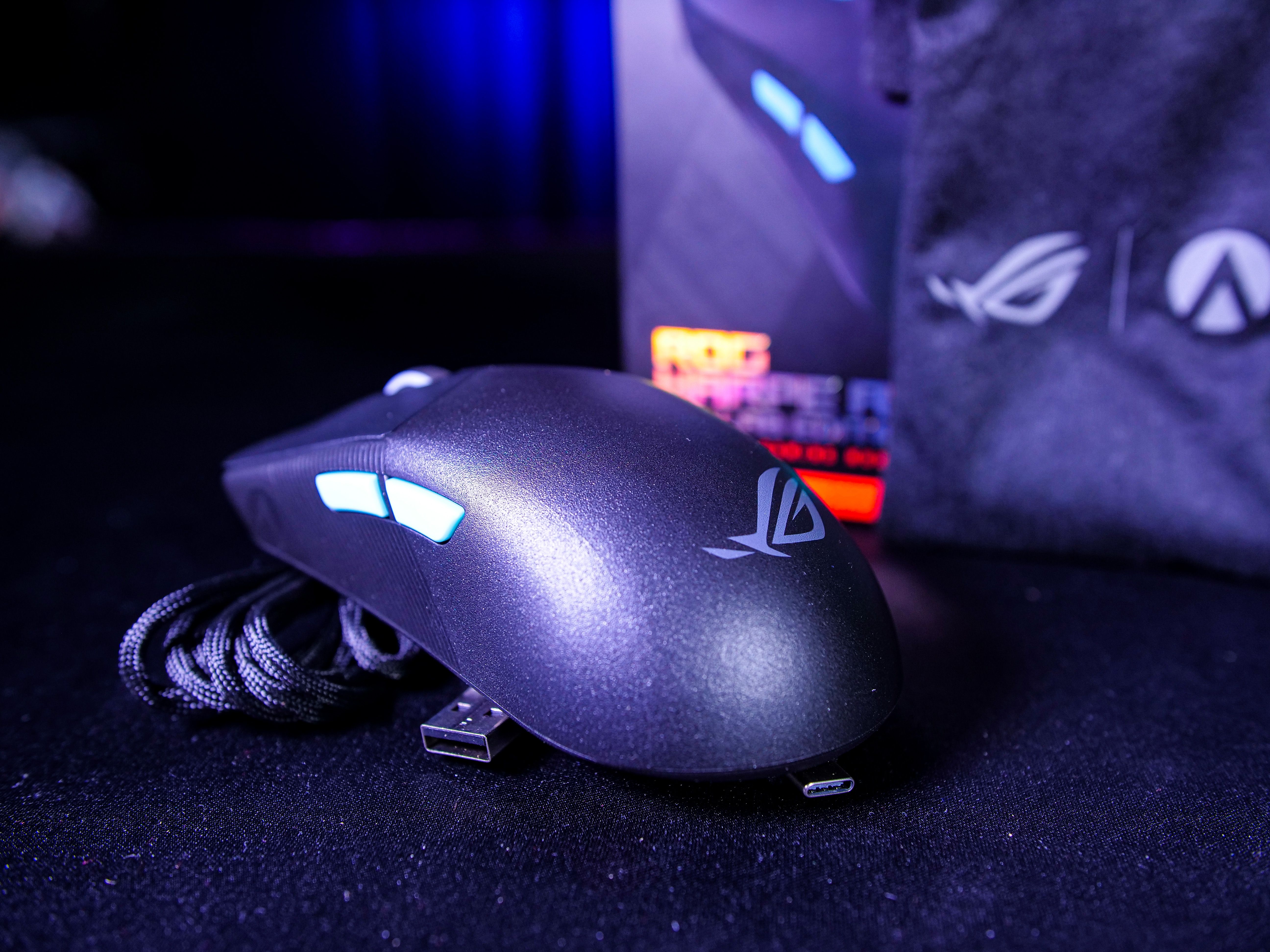 Myš Asus ROG Harpe si zamilujete z těchto důvodů