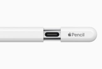 Nový Apple Pencil je levnější a má skrytý USB-C port. Postrádá však některé funkce