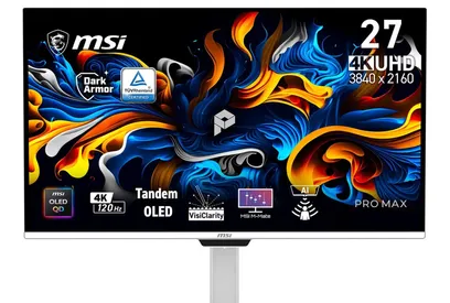 MSI ukázalo první monitor s OLED panelem z inkoustové tiskárny
