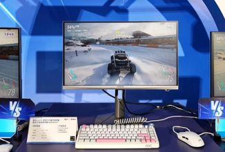  AOC dohnal LG s nativním 1000 Hz monitorem