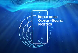 Samsung bude používat plasty recyklované ze sítí na ryby