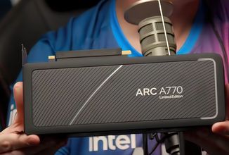 Intel ukazuje svou vlajkovou Arc Alchemist A770. Dorovná RTX 3070?