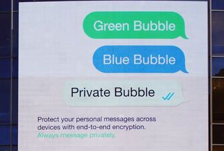 Ze zelených bublin u iPhonů si střílí už i Mark Zuckerberg