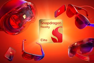 Qualcomm představil čip Snapdragon Reality Elite pro tenčí AR brýle a headsety