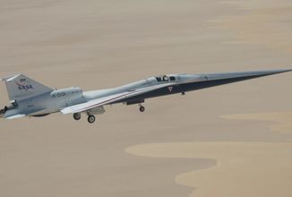  NASA chystá první nadzvukový let letounu X-59
