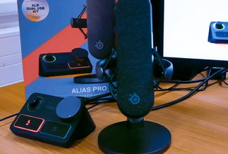 SteelSeries Alias Pro je ideálním řešením pro běžné hraní a streamování, ale i profesionálnější dabing a podcasty