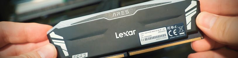 Co všechno nabízí generační skok na DDR5? Testujeme Lexar ARES RGB