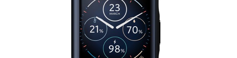 Hodinky Motorola Moto Watch 70 nabídnou prohnutý displej a 14denní výdrž 