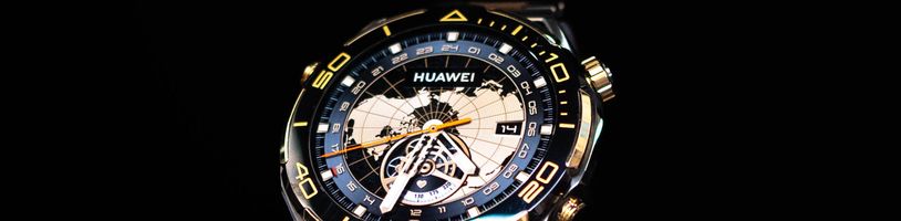 Huawei se pochlubil luxusní zlatou variantou hodinek Watch Ultimate. Stojí přes 70 tisíc