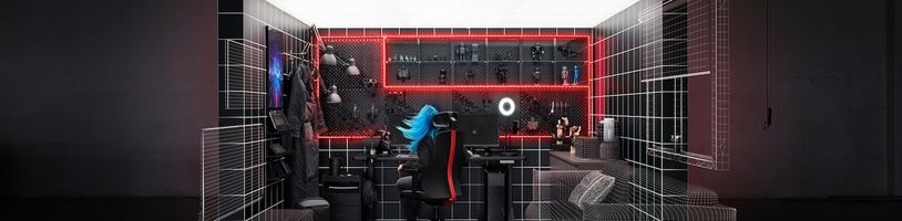 Ikea ve spolupráci s Asus ROG představila nábytek pro hráče