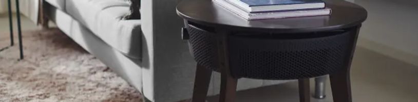 IKEA představila stolek s vestavěným čističem vzduchu