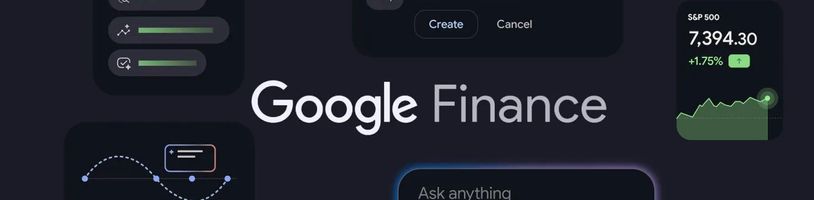 Google Finance dostal appku pro Android, vysvětlí pohyby akcií přes AI