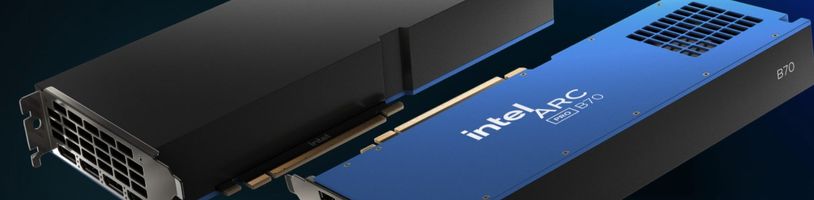 Intel po měsících čekání odhalil velký Battlemage, grafiky Arc Pro B70 a B65