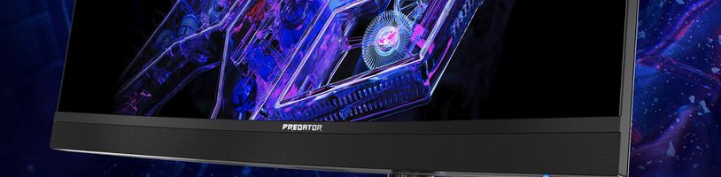 Acer Predator X34 V3 je nový mini-LED monitor se 180Hz frekvencí