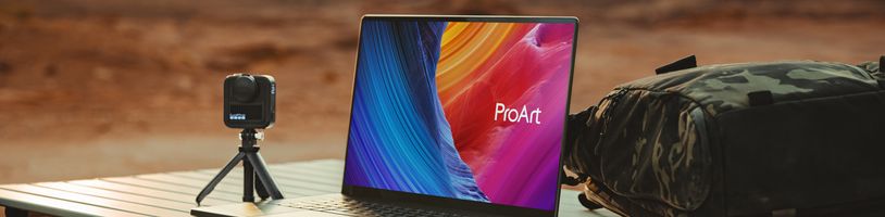 ASUS ProArt a GoPro spojily síly, aby pomocí AI zefektivnily práci tvůrců