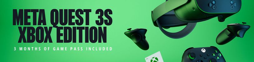 Microsoft oficiálně odhalil Meta Quest 3S Xbox Edition. U nás se ale neprodává