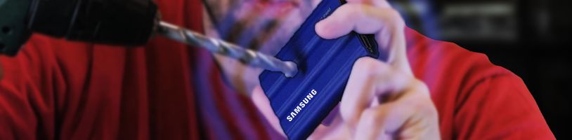 5 věcí, které rozhodně nedělejte s diskem - Samsung T7 Shield