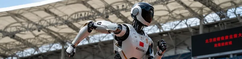 Čínský robot uběhl stovku rychleji než Usain Bolt