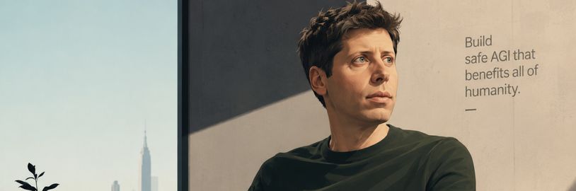 Šéf OpenAI poprvé připouští, že vývoj AI bude potřeba zbrzdit