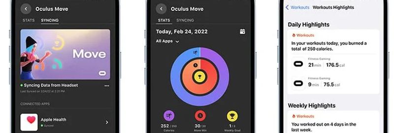 Oculus Quest 2 bude synchronizovat data o pohybu s Apple Health a Google upozorňuje Ukrajince na nálety