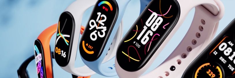Nejprodávanější řada fitness náramků má další přírůstek - Xiaomi Smart Band 7