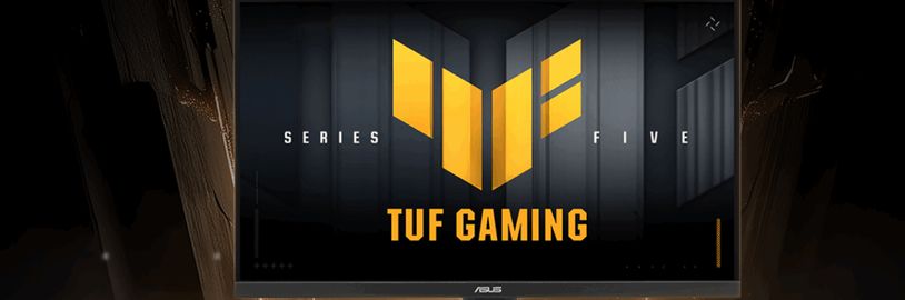 ASUS představuje TUF Series Five, dva nové monitory pro hráče s vysokými nároky