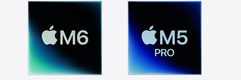Čip M6 od Applu zvládá AI úlohy až čtyřikrát rychleji než M4