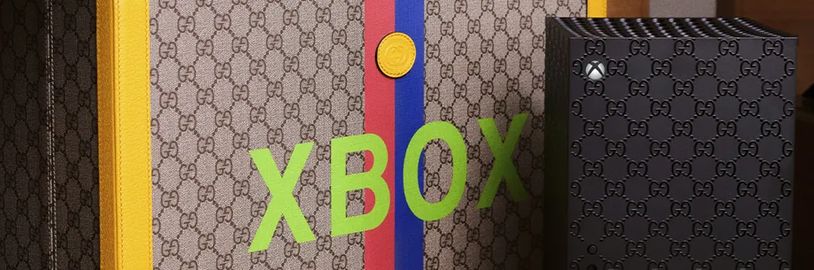 Firma Gucci navrhla okázalou módní verzi Xboxu Series X