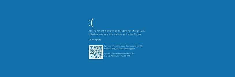 Windows 11 změní barvu modré obrazovky smrti