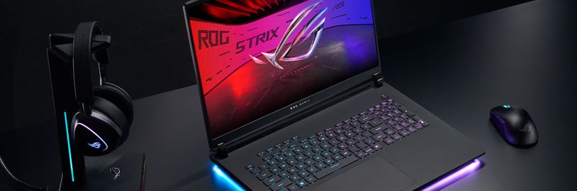 ROG Strix SCAR 18 je nejvýkonnější herní notebook od Republic of Gamers 