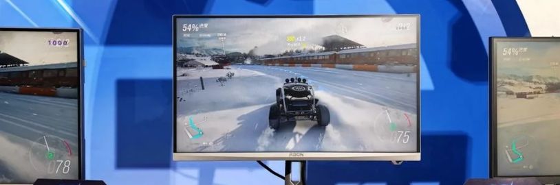 AOC dohnal LG s nativním 1000 Hz monitorem