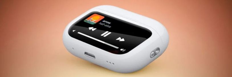 Apple chystá AirPods pouzdro s dotykovým displejem