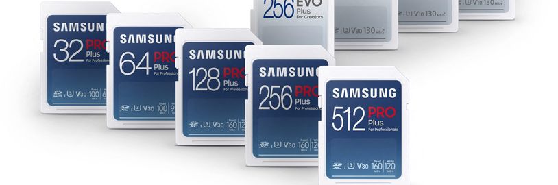 Samsung ukazuje odolnější SD karty, vydrží i 16 let neustálého zápisu