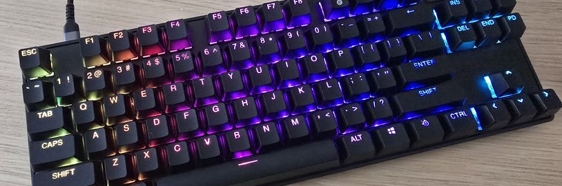 SteelSeries Apex Pro Gen 3 TKL: klávesnice tak rychlá, že se dá považovat za cheating