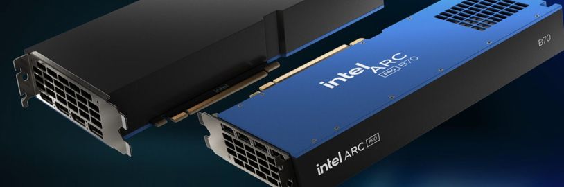 Intel po měsících čekání odhalil velký Battlemage, grafiky Arc Pro B70 a B65