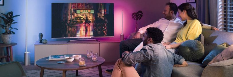 Rozsvítí zdi. Philips Hue tapetuje světlem