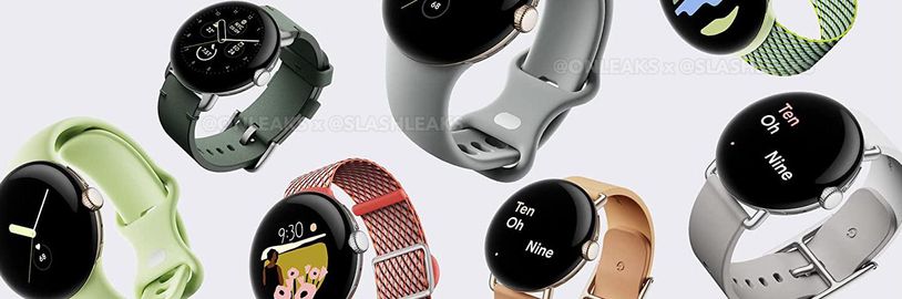 Únik odhaluje ciferníky, řemínky i části rozhraní hodinek Pixel Watch 