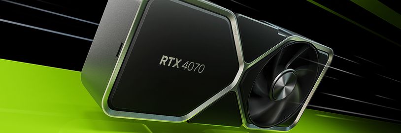 Nvidia GeForce RTX 4070 oficiálně představena s cenou pod 16 tisíc korun