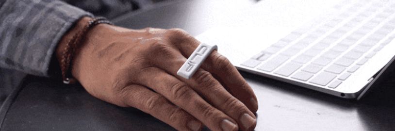 Clip Mouse vám umožní ovládat počítač sponou na prstech