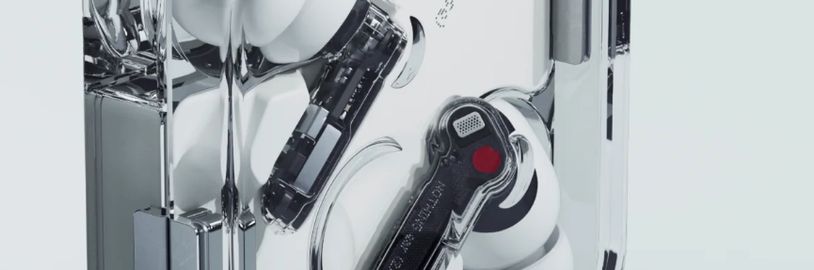 Sluchátka Nothing Ear 2 představena, zůstává netradiční design a přibyly nové funkce