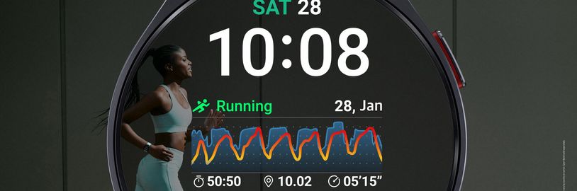 Samsung inovuje Galaxy Watch. Přidává AI funkce pro zdraví a fitness