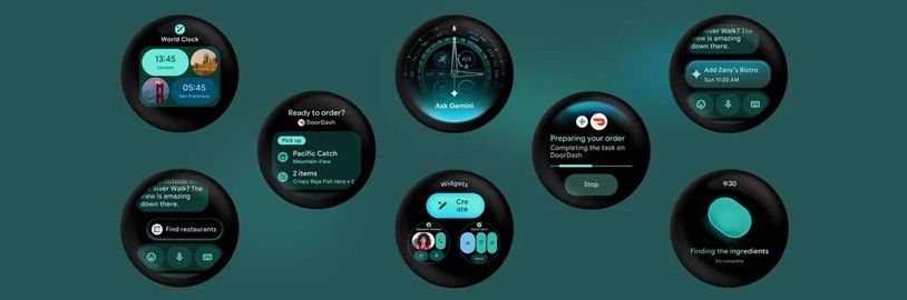 Google rozjel Wear OS 7 pro Pixel Watch, sází na AI i ovládání okolních zařízení