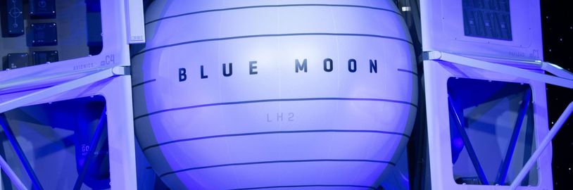 Blue Origin prohrálo soud o smlouvu na lunární plavidlo od NASA