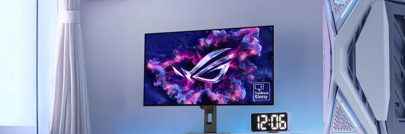 ASUS uvádí na trh nové herní WOLED monitory s duálním režimem