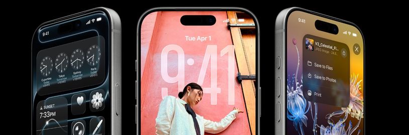 Apple neustoupí kritice a kontroverzní design Liquid Glass zůstane součástí jeho systémů