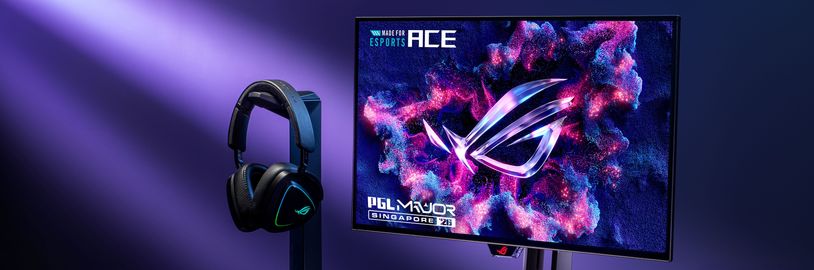 ASUS představil tři nové OLED monitory, nejrychlejší zvládá až 720 Hz