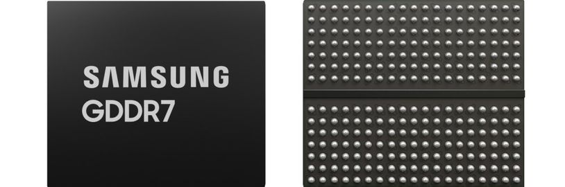 Samsung jako první vyvíjí paměťové čipy GDDR7 s až 1,5TB propustností