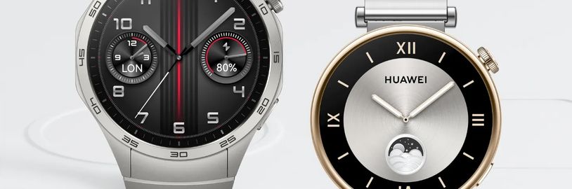 Huawei Watch GT4 jsou na světě. Dva týdny výdrže dostanete jen za 5 999 Kč