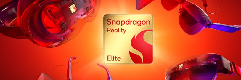 Qualcomm představil čip Snapdragon Reality Elite pro tenčí AR brýle a headsety
